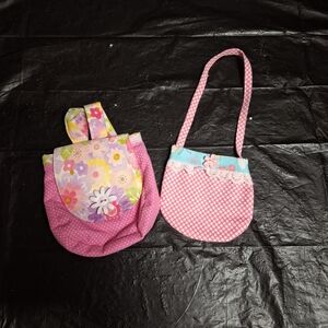 Handmade Backpack & Crossbody Bag For 18inch Dolls